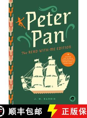 【3-4周达】Peter Pan: The Read-With-Me Edition: The Unabridged Story in 20-Minute Reading Sections wi... [9781638193142]