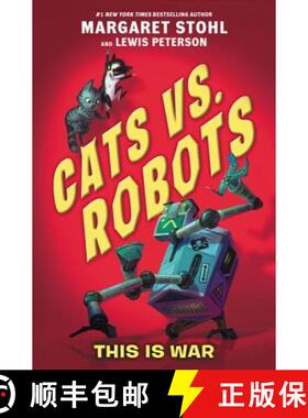【3-4周达】Cats vs. Robots #1: This Is War [9780062665706]