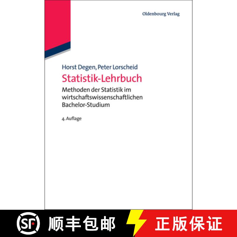 【3-4周达】Statistik-Lehrbuch: Methoden Der Statistik Im Wirtschaftswissenschaftlichen Bachelor-Studium [9783486714203]