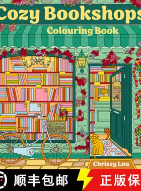 【3-4周达】Cozy Bookshops: Colouring Book [9780008772758]