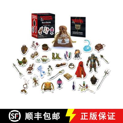 【3-4周达】Dungeons & Dragons: Bag of Holding Magnet Set [9780762475902]