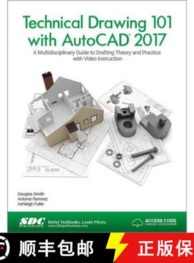 【3-4周达】Technical Drawing 101 with AutoCAD 2017 (Including Unique Access Code) [9781630570415]
