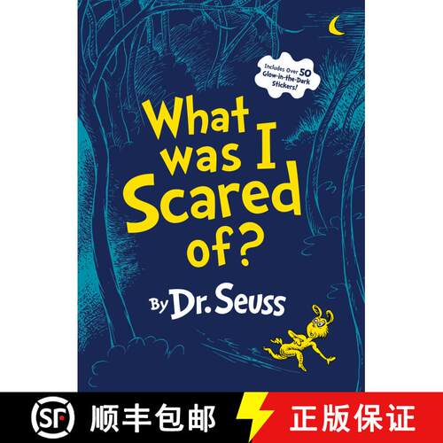 【3-4周达】精装 What Was I Scared Of?: A Glow-In-The-Dark Halloween Book for Kids and Toddlers [9780375853425]