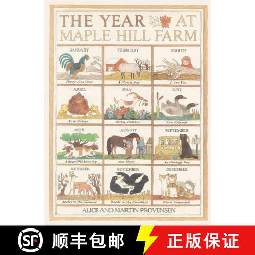 【3-4周达】The Year At Maple Hill Farm [9780689845000]