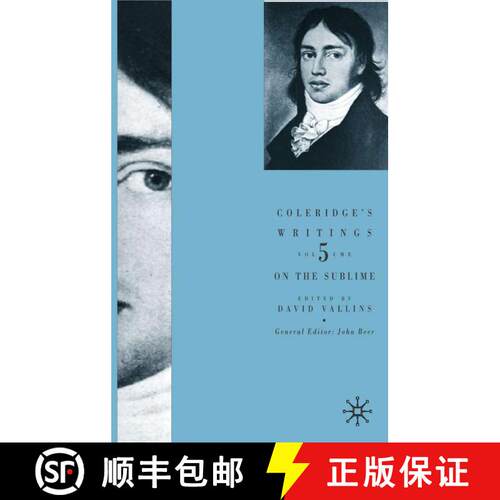 【3-4周达】精装 Coleridge's Writings: On the Sublime [9780333972502]