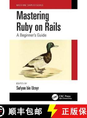 【3-4周达】Mastering Ruby on Rails: A Beginner's Guide [9781032135090]
