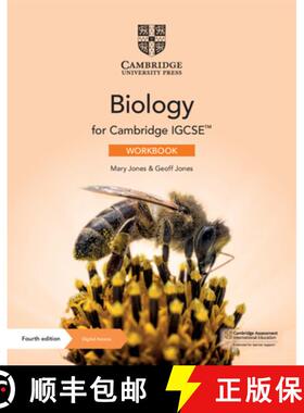 【2-3周达】Cambridge Igcse(tm) Biology Workbook with Digital Access (2 Years) [With Access Code] [9781108947480]