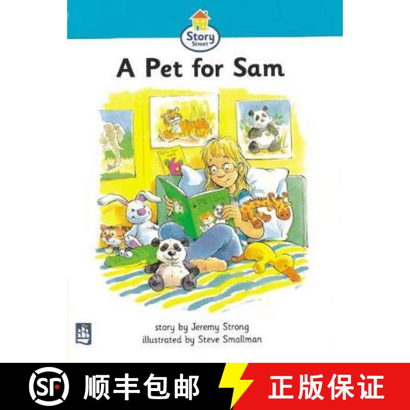 【3-4周达】Pet for Sam,A Story Street Beginner Stage Step 2 Storybook 12: - Pet for Sam,A Story Stree... [9780582406667]