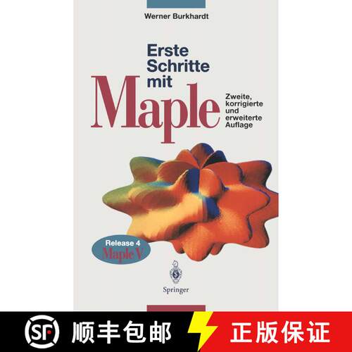 【3-4周达】Erste Schritte mit Maple : Release 4, Maple V (2. Auflage 1996) [9783540608806]
