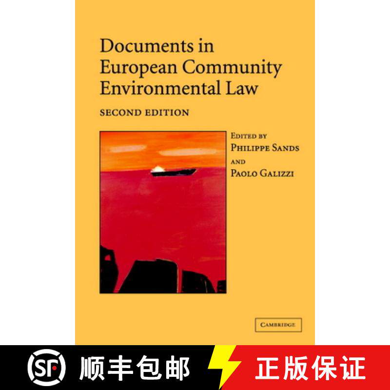 【3-4周达】Documents in European Community Environmental Law [9780521833035]
