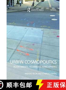【3-4周达】Urban Cosmopolitics : Agencements, assemblies, atmospheres [9781138813410]