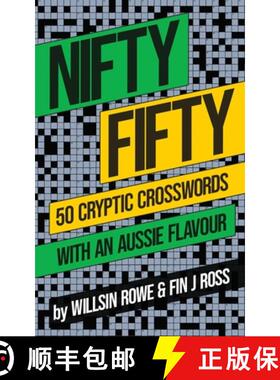 【3-4周达】Nifty Fifty: 50 Cryptic Crosswords with an Aussie Flavour [9780645002119]