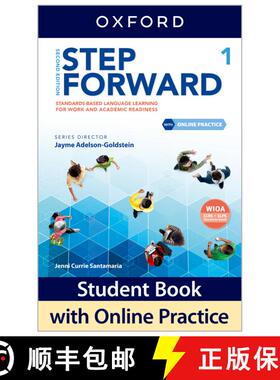 【3-4周达】Step Forward Level 1 Student Book with Online Practice: Standards-Based Language Learning ... [9780194492690]