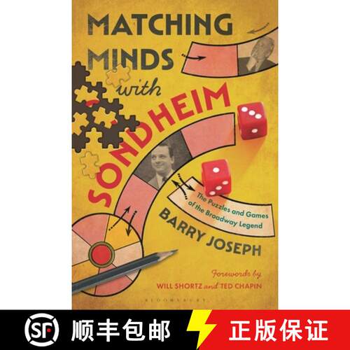 【3-4周达】精装 Matching Minds with Sondheim : The Puzzles and Games of the Broadway Legend [9781493085835]