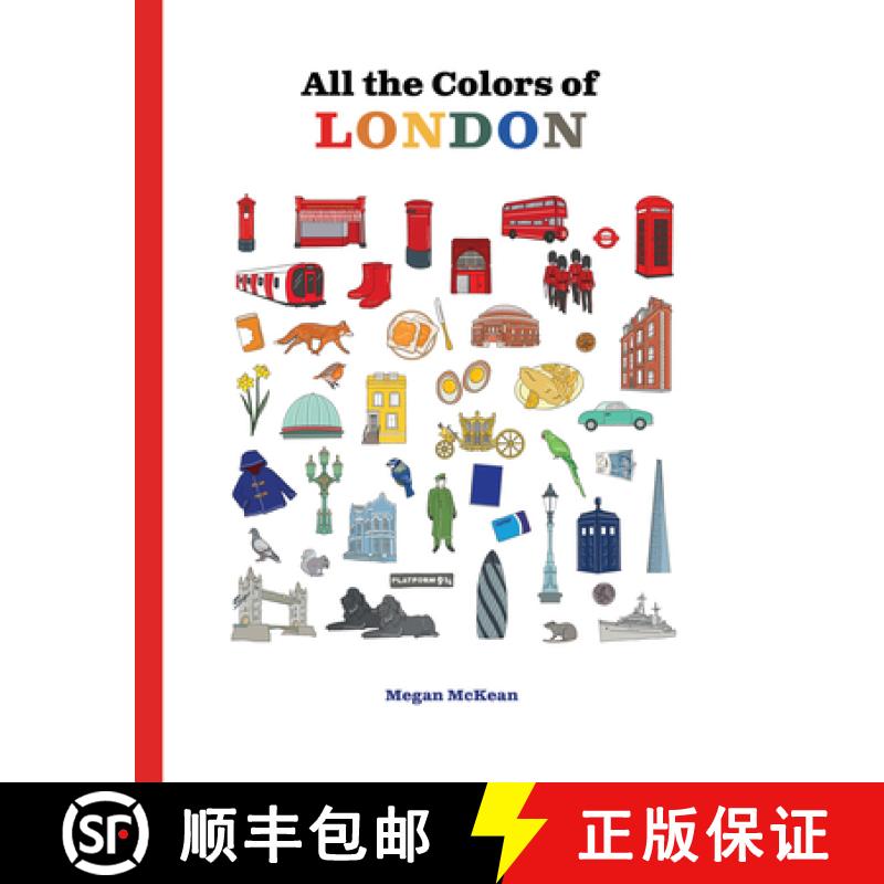 【3-4周达】All the Colors of London [9781922754509]