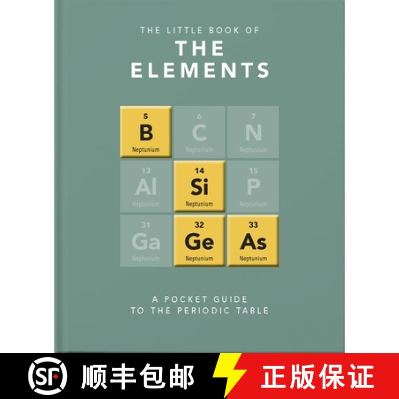 【3-4周达】Little Book of the Elements: A Pocket Guide to the Periodic Table [9781911610571]