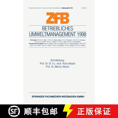 【3-4周达】Betriebliches Umweltmanagement 1998 [9783409139564]