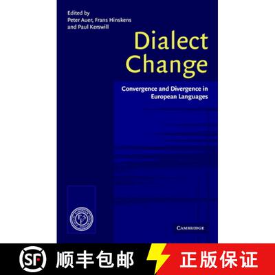 【3-4周达】精装 Dialect Change: Convergence and Divergence in European Languages [9780521806879]