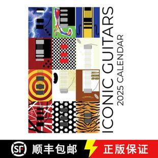 Iconic 4周达 Guitars 2025 9781959209249 Calendar
