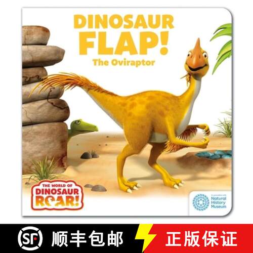【3-4周达】The World of Dinosaur Roar!: Dinosaur Flap! The Oviraptor: Book 6 [9781408372623]