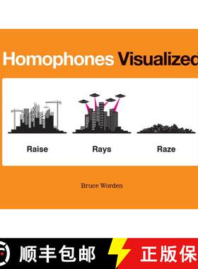 现货 同音异义形象化 Homophones Visualized: (book Lover Gift, Nerdy Word and Wordplay Book) [9781452180038]