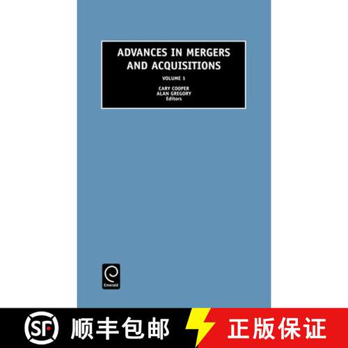 【3-4周达】精装 Advances in Mergers and Acquisitions [9780762306831]