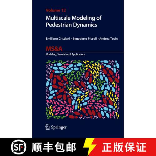 【3-4周达】精装 Multiscale Modeling of Pedestrian Dynamics [9783319066196]