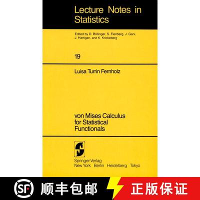 【3-4周达】von Mises Calculus For Statistical Functionals [9780387908991]