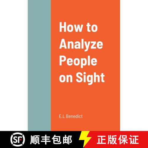 【3-4周达】How to Analyze People on Sight [9781458338389]