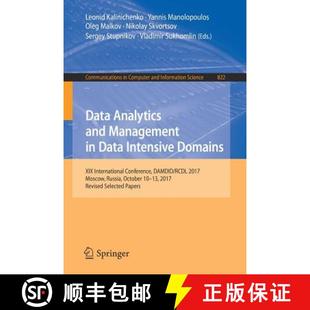 【3-4周达】Data Analytics and Management in Data Intensive Domains: XIX International Conference, DAM... [9783319965529]