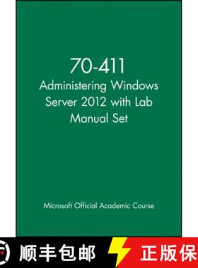 【3-4周达】Administering Windows Server 2012: Exam 70-411 [With Workbook] [9781118666043]