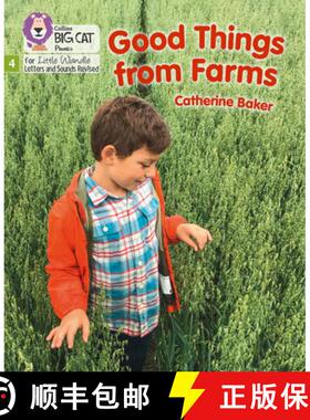 【3-4周达】Big Cat Phonics for Little Wandle Letters and Sounds Revised - Good Things from Farms: Pha... [9780008504540]