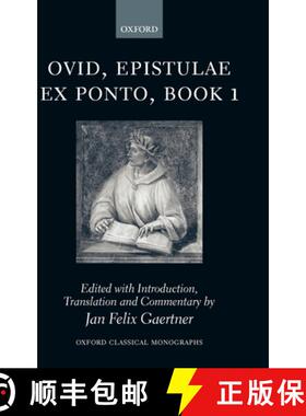 【3-4周达】Commentary on Ovid, Epistulae Ex Ponto, Book I [9780199277216]