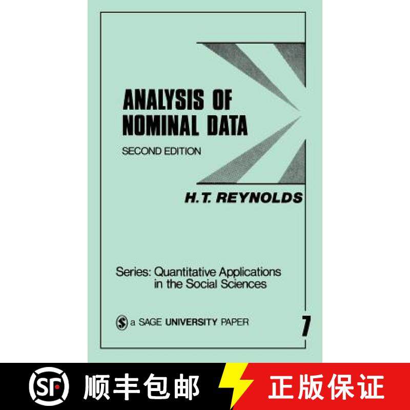 【3-4周达】Analysis of Nominal Data [9780803906532]