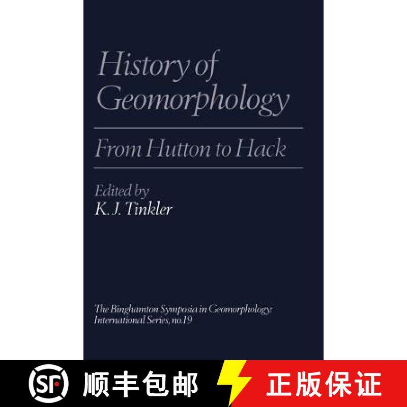 【3-4周达】History of Geomorphology: From Hutton to Hack [9789401198301]