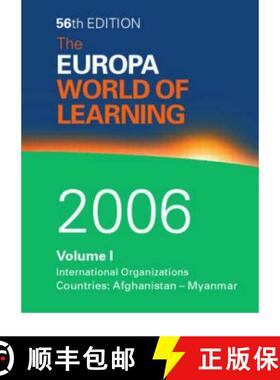 【3-4周达】EUROPA WORLD OF LEARNING 2006 2VSET [9781857433104]