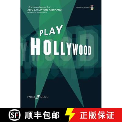 【3-4周达】Play Hollywood (Alto Saxophone) [9780571528240]
