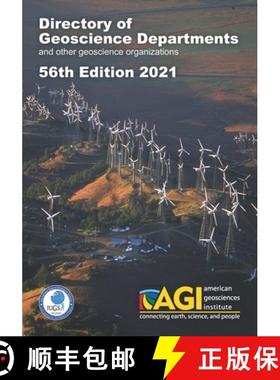 【3-4周达】Directory of Geoscience Departments 2021: 56th Edition [9780922152469]