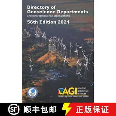 【3-4周达】Directory of Geoscience Departments 2021: 56th Edition [9780922152469]
