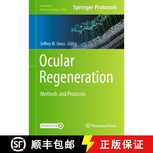 【3-4周达】精装 Ocular Regeneration: Methods and Protocols [9781071640869]