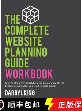 【3-4周达】The Complete Website Planning Guide Workbook [9780648053729]