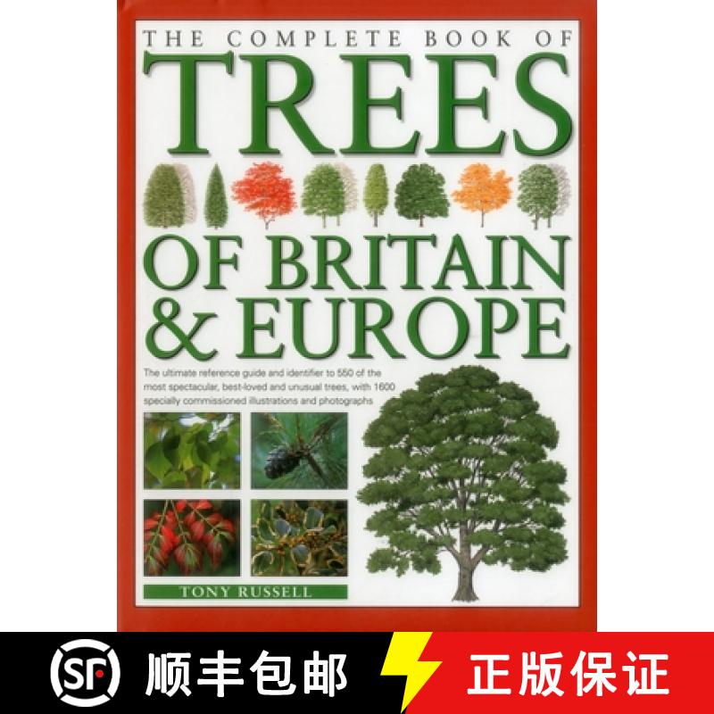 【2-3周达】The Complete Book of Trees of Britain & Europe: The Ultimate Reference Guide and Identifie... [9780857236463]