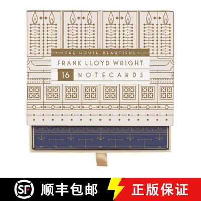 【4周达】Frank Lloyd Wright the House Beautiful Greeting Assortment [9780735352520]