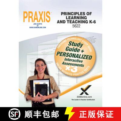 【3-4周达】Praxis Principles of Learning and Teaching K-6 0622, 5622 Book and Online [9781607874461]
