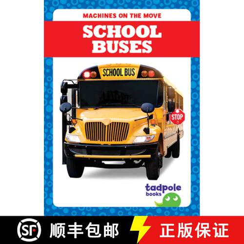 【3-4周达】School Buses [9798896622147]