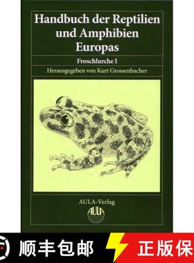 预订 Handbuch der Reptilien und Amphibien Europas, Band 5/I: Froschlurche (Anura) I [9783891040065]