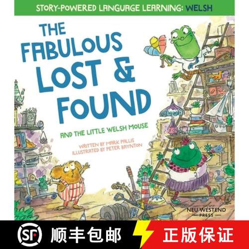 【3-4周达】Fabulous Lost and Found and the little Welsh mouse: a heartwarming and fun bilingual Welsh... [9781916080164]