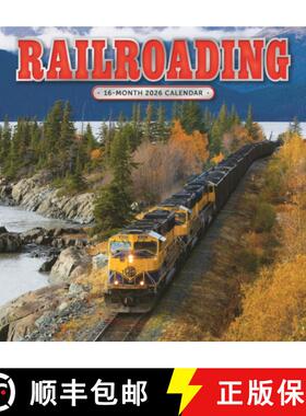 【3-4周达】Railroading Square Wall Sunday Start Cal [9781529852530]