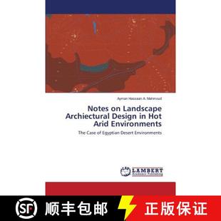Arid Design Notes 预订 Archiectural Landscape 9783659784828 Environments Hot