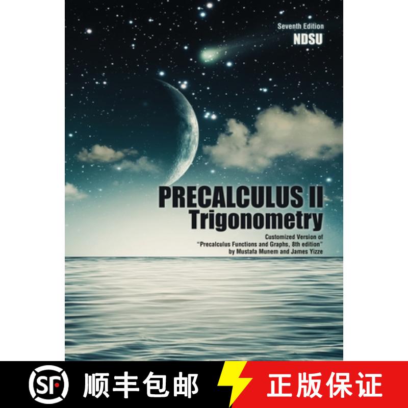 【2-3周达】Precalculus II: Trigonometry: Customized Version of Precalculus Functions and Graphs, 8th ... [9781524928025]